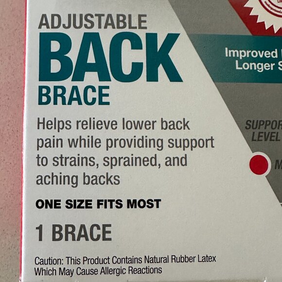 MUELLER Adjustable Back Brace One Size Fits Most - Picture 8 of 10